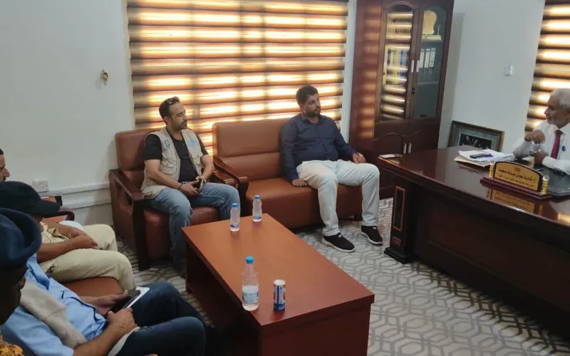 لقاء في منفذ شحن يبحث تعزيز خدمات الحجر البيطري والنباتي