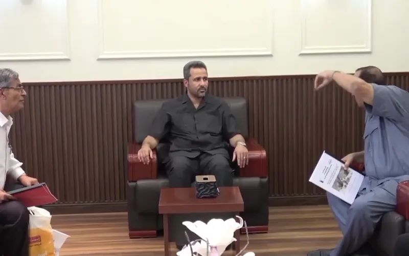 محافظ لحج يطلع من هيئة المساحة الجيولوجية على مستجدات الهزات الأرضية في الملاح