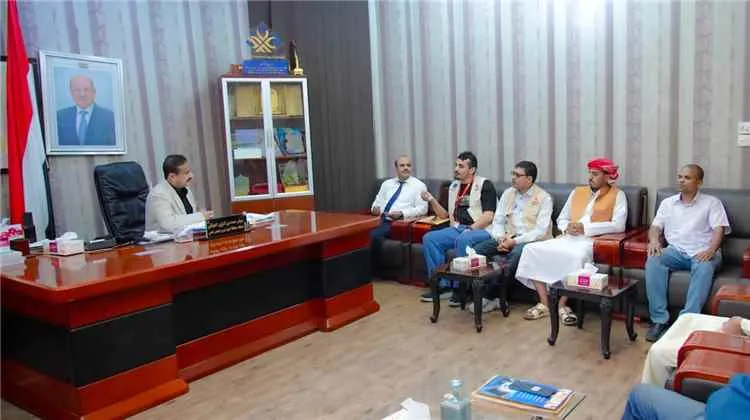 محافظ شبوة يرحب بافتتاح مكتب لمنظمة رعاية الطفولة الدولية