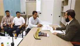 محافظ أبين يناقش تنفيذ مشاريع خدمية وإعادة تأهيل المجمع الحكومي