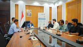 الخنبشي يرعى توقيع اتفاقية لتوفير محطة تحلية مياه لمركز غسيل الكلى بالمكلا