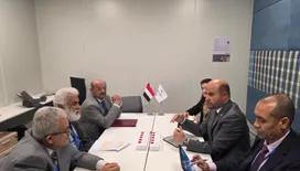 وزير التخطيط ومحافظ البنك المركزي يبحثان مع مؤسسات دولية معالجة المديونية وتمويل المشاريع